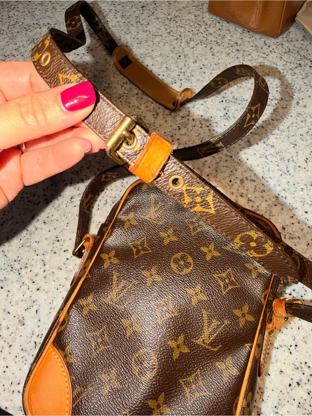 Louis Vuitton Vintage Monogram Danube 21 Crossbody